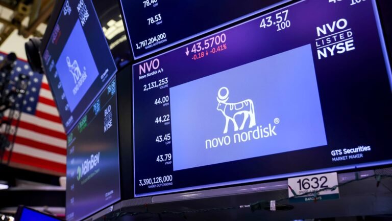 Novo Nordisk shares dive 9% after heart medicine fails trial