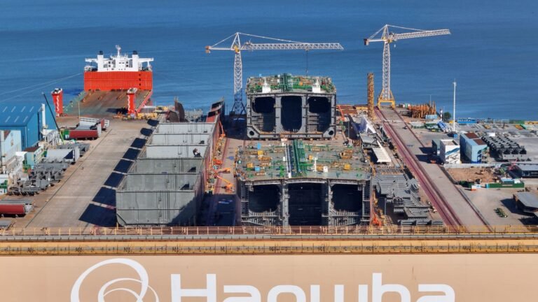 Hanwha Ocean shares sink 23% as it loses bid to build Canada’s next fleet of submarines