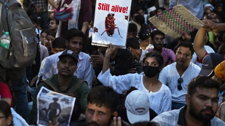 Gen Z protests led by India’s ‘Cockroach party’ are testing Modi’s leadership