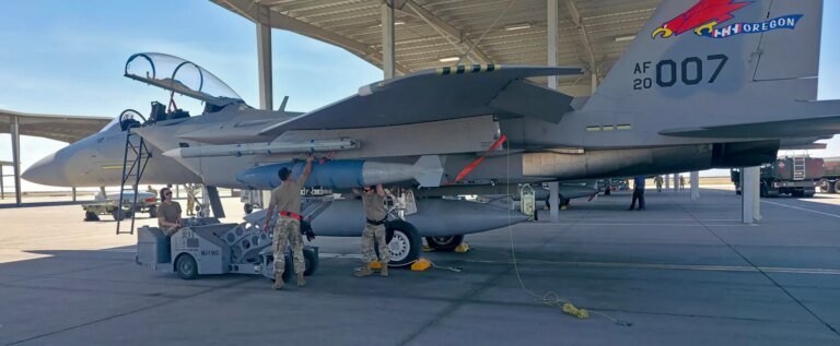 F-15EX Eagle IIs Conducted First Bomb Drop Test, Air Force Confirmed