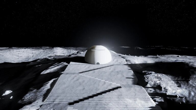 European Designer Proposes 3D Printing A Moon Temple On Astronaut Base