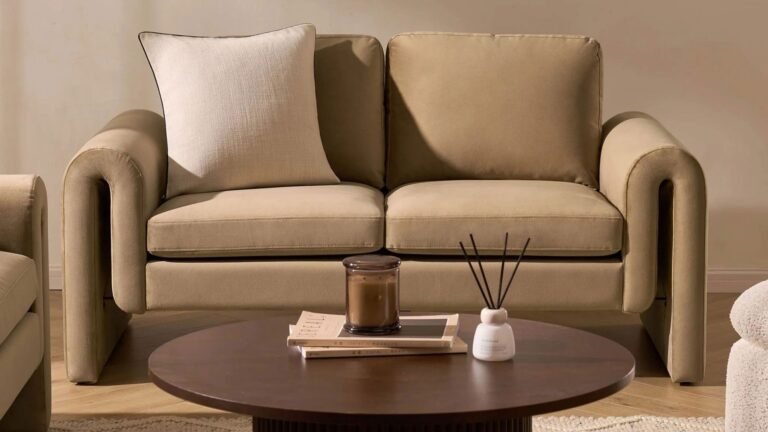 This Dusk sofa is serving luxe looks for under £250