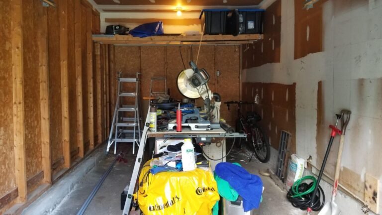 This Single-Car Garage Made Room for a Full Workshop Without Getting Bigger