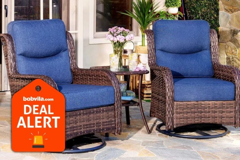 Amazon Drops Patio Deals—Save Up to 50% off Patio Furniture, Birdbaths, Umbrellas, and More
