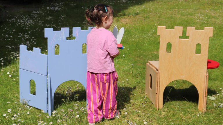 Casul Chairs for Kids Transform Into Play Castles Within Two Steps