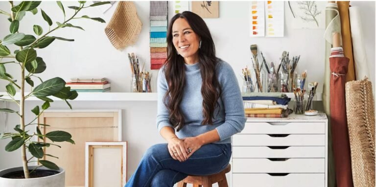 Joanna Gaines’ Pink Patio Garden Color Scheme Is the Chic Summer Trend to Try
