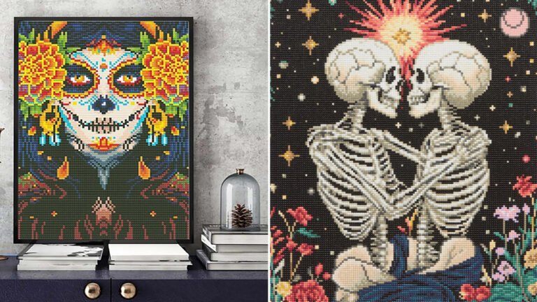 Michaels Halloween Diamond Art Kits Let You DIY Spooky Artwork