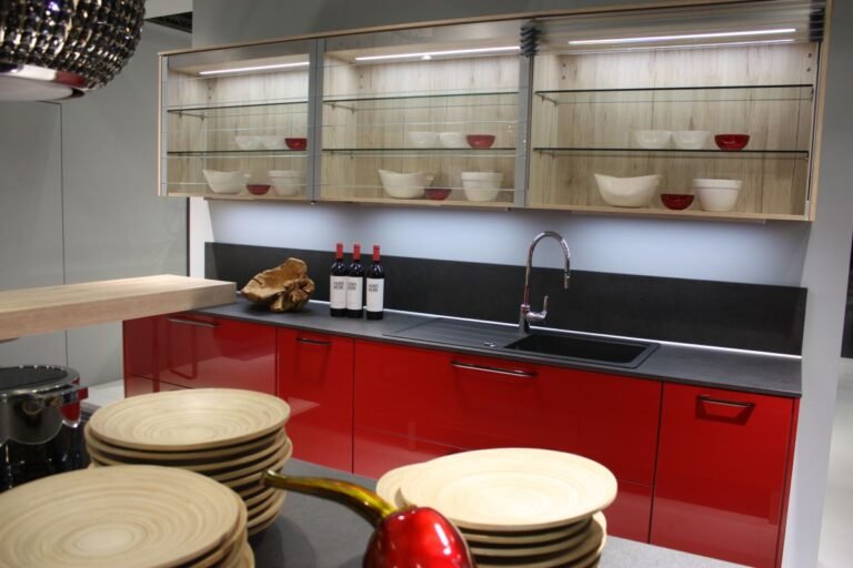 Kitchens Are Breaking Up the Wall of Upper Cabinets With a Different Storage Approach