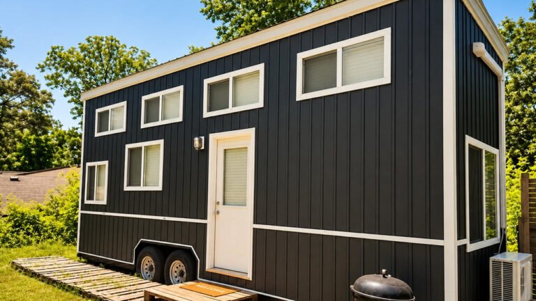 Lake Lanier Tiny House Offers 300 sq. ft. of Flexible Living Space