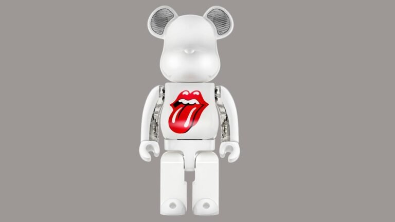 Rolling Stones x BE@RBRICK Speaker has Band’s Tongue and Lips logo