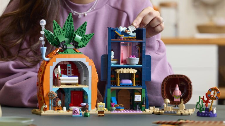 LEGO Launches First-Ever SpongeBob SquarePants Building Set for Adults