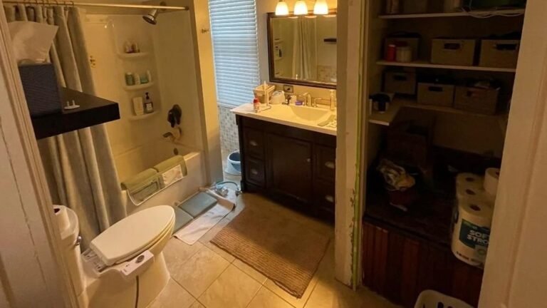 They Replaced the Fiberglass Tub and the Shower Became the Entire Bathroom