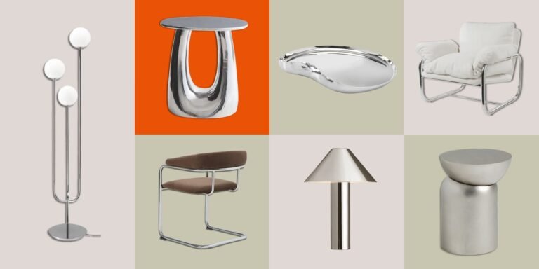 The Coolest Chrome, Nickel, and Stainless Steel Homewares |