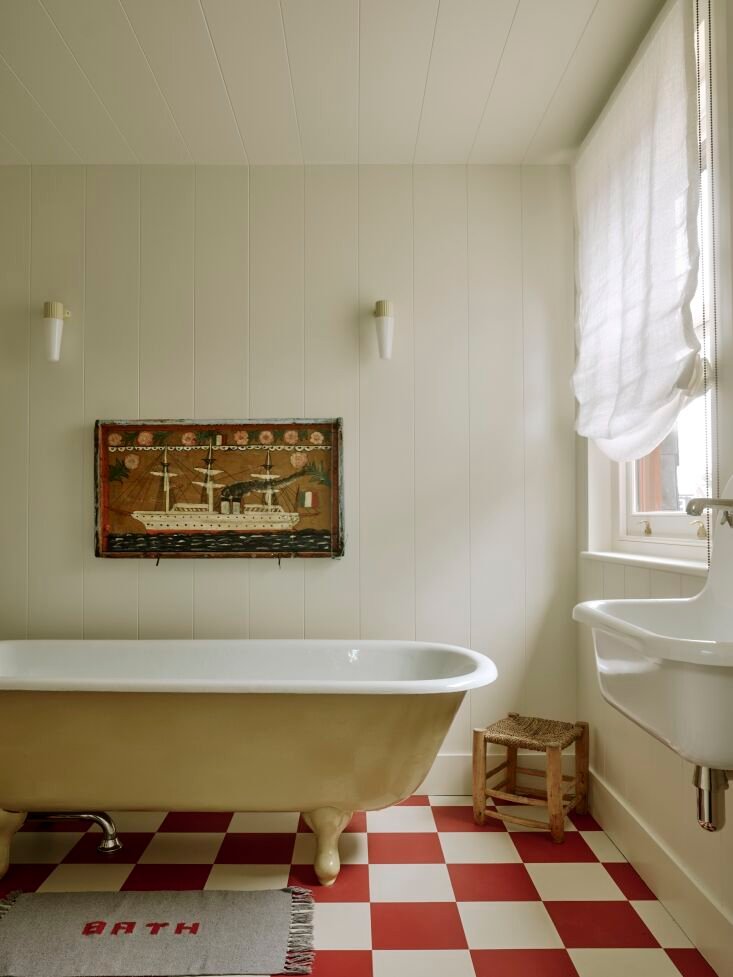 Remodelista Reconnaissance: A Self-Referential Bath Mat for Kids and Non-Kids
