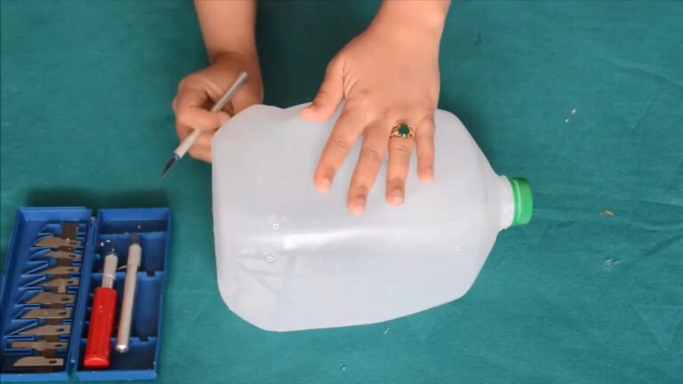 Use An Old Milk Jug To Create Adorable Countertop Storage With This Clever DIY