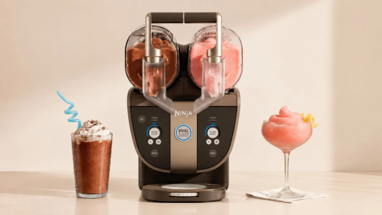 The new Ninja Twist machine doubles the fun of the Slushi