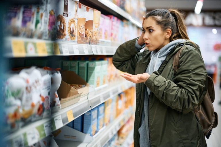 20 Grocery Store Items That Have Skyrocketed to Record Prices Since 2020