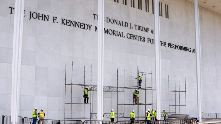 Kennedy Center board votes to put Trump name on facade