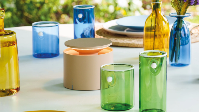 This Hidden Portable Lamp Is Perfect for Small Gardens