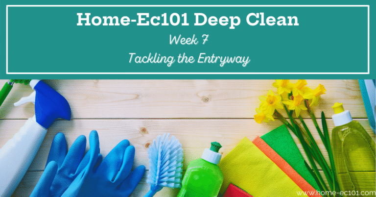 Deep Clean Your Entryway or Foyer