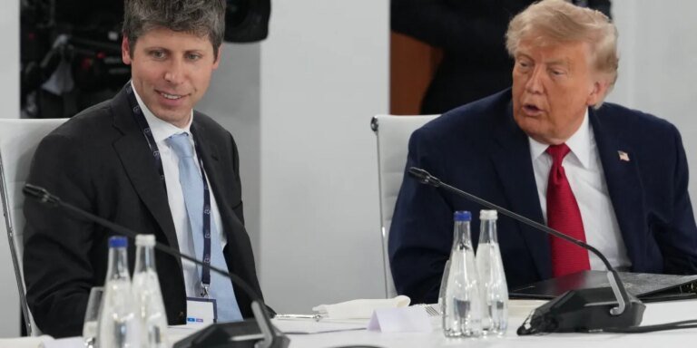 Dems say ‘unpredictable’ governance and cheap Chinese AI are security risks as Trump meets AI giants
