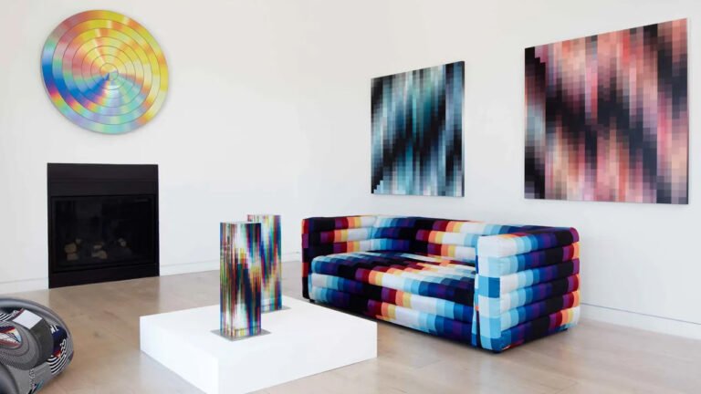 This LA Exhibition Blends Kinetic Artwork With Custom Furniture