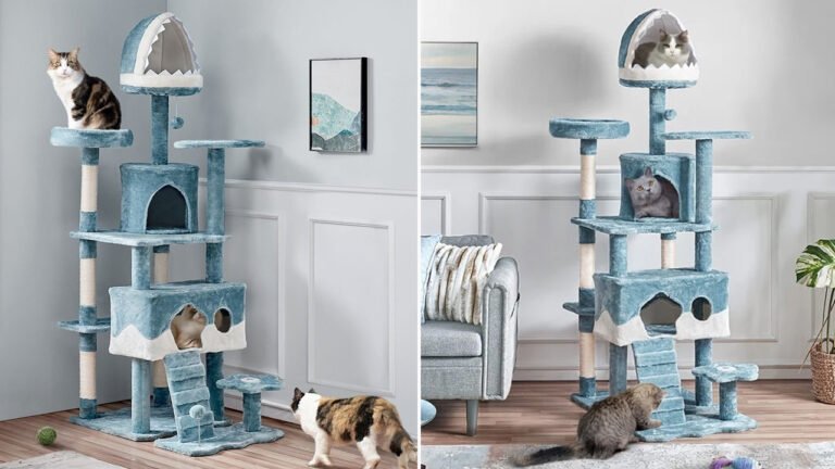 Ocean-Themed Multi-Level Cat Tree has 26% off on Chewy