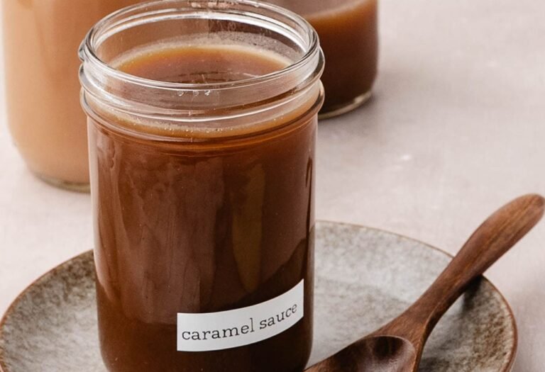 Salted Apple Cider Caramel Sauce Recipe