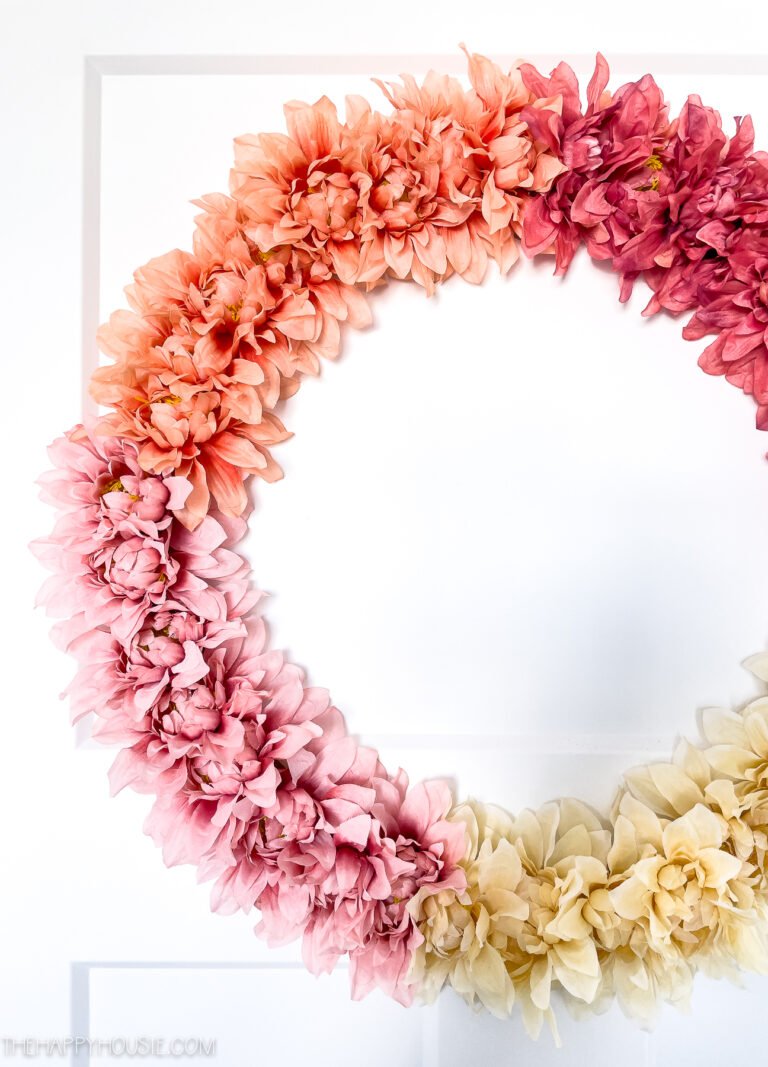 DIY Dollar Store Fall Wreath