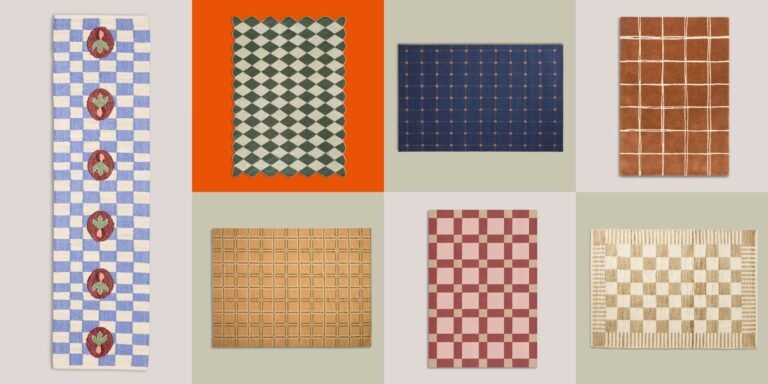 20 Checkerboard Rugs Chosen by an Interior Stylist |