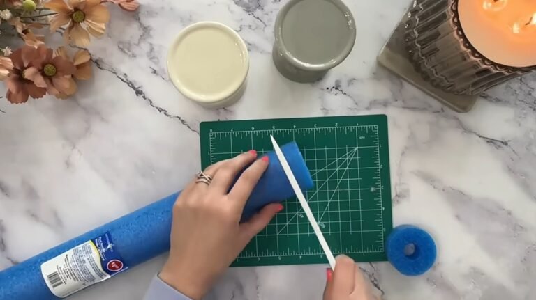 Turn A Dollar Tree Pool Noodle Into Stunning Countertop Decor That Looks High-End