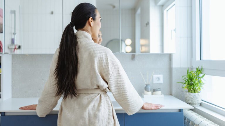 Not Cabinets Or Shelves: The Creative Thrift Store Find For Toilet Paper Storage