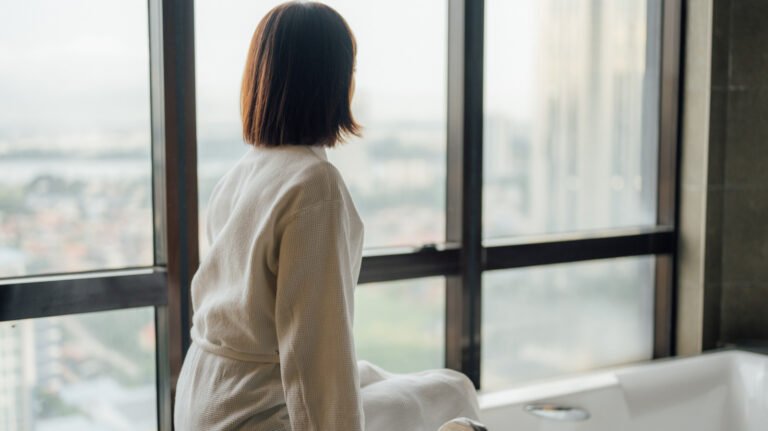 Break Away From Curtains And Blinds: There’s A Sleeker Solution To Cover Bathroom Windows